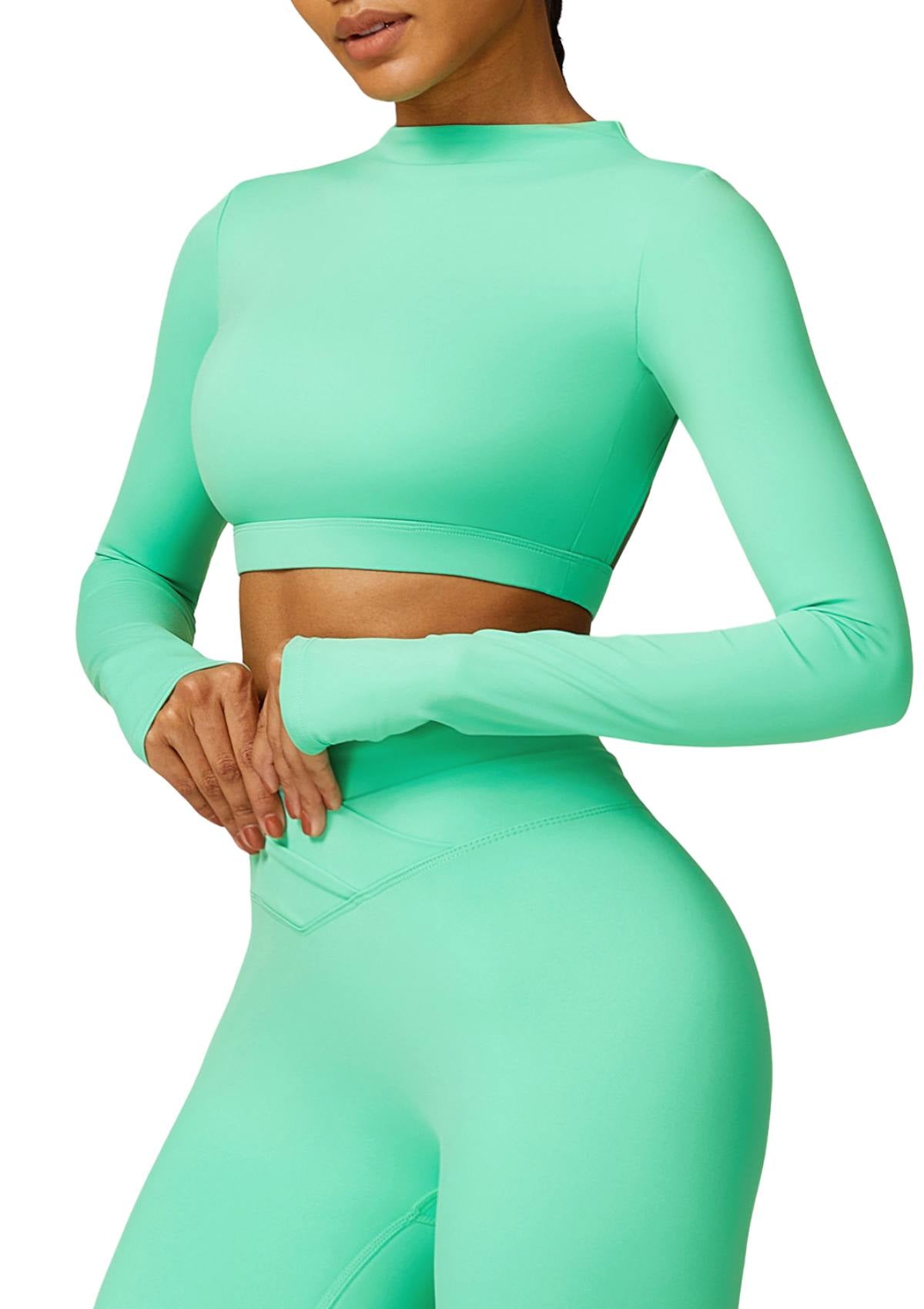 Crossover V Legging Apple Green