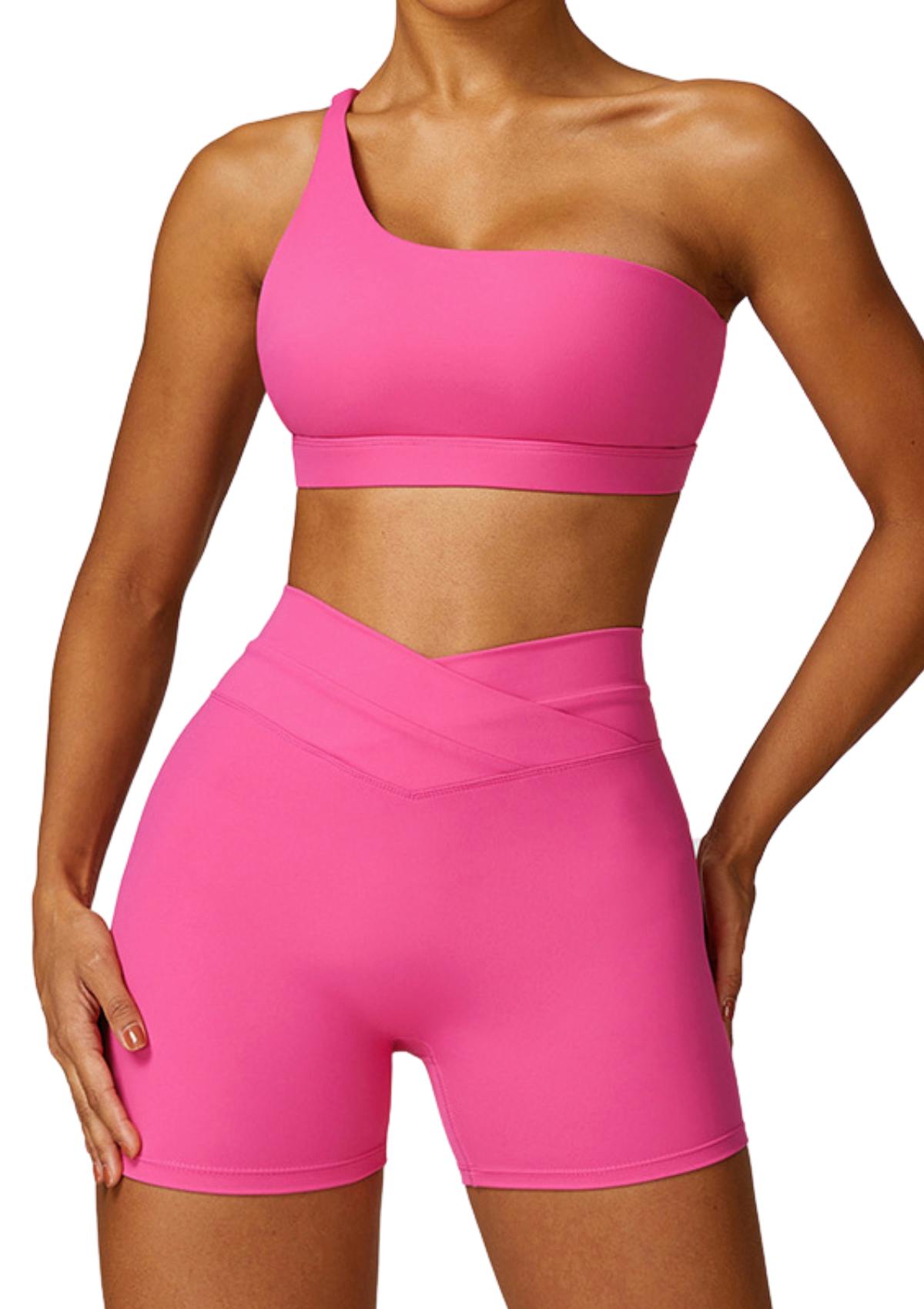 Crossover V Shorts Hot Pink