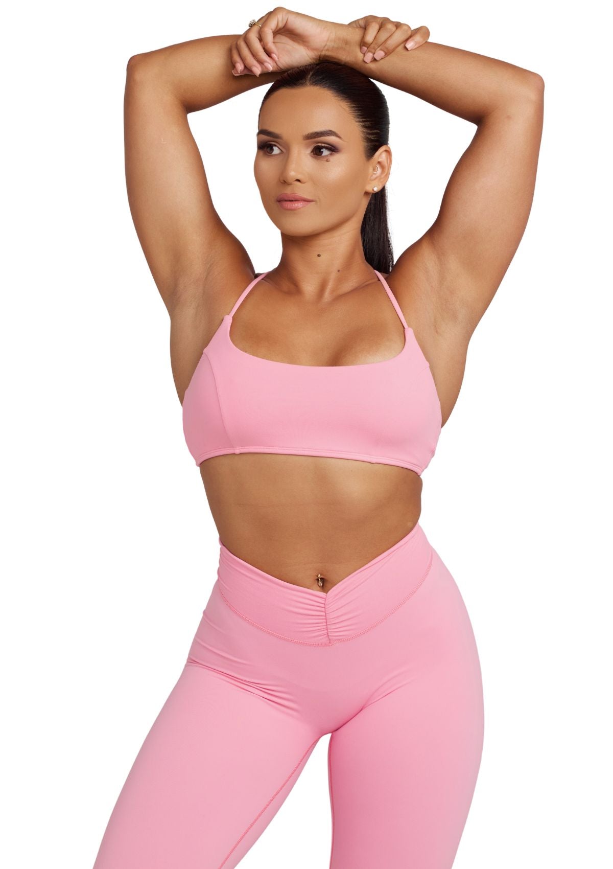 Bougie V Legging Barbie Pink