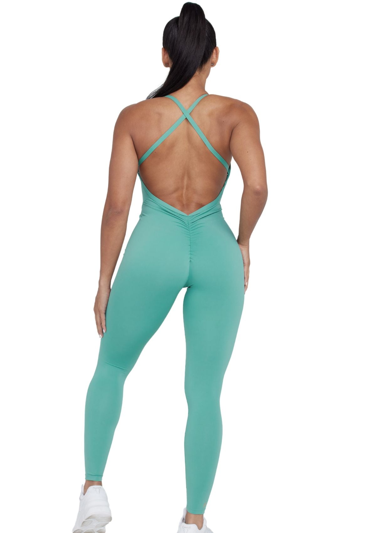 Heartbreaker Jumpsuit Long Green Goddess