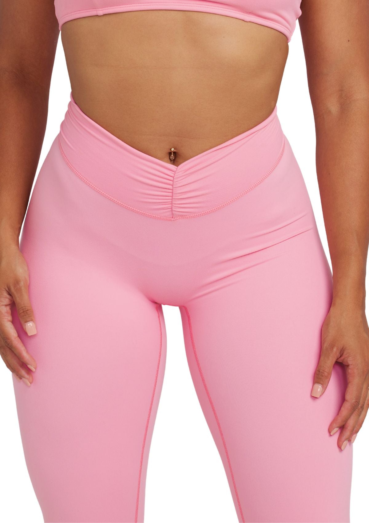 Bougie V Legging Barbie Pink