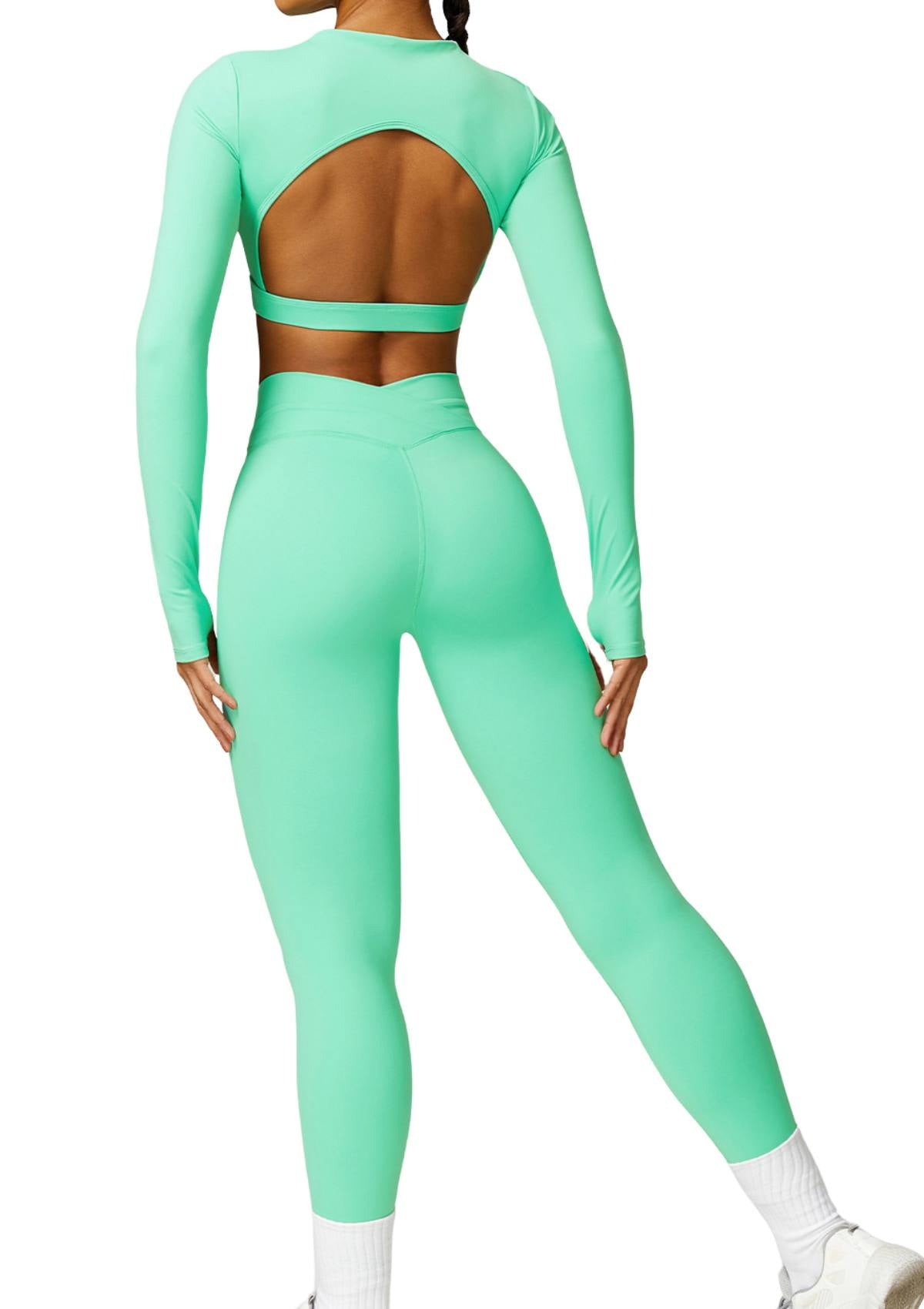 Crossover V Legging Apple Green