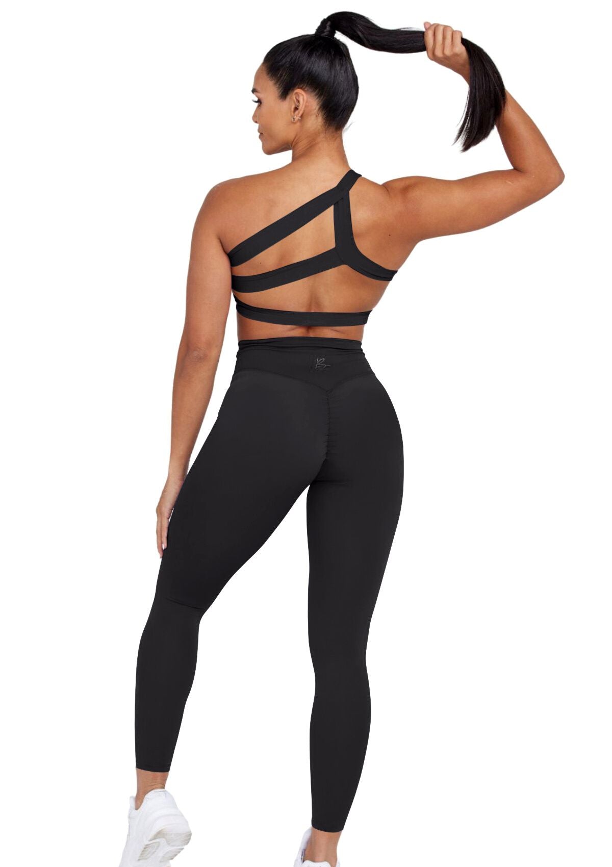 Noir Back Me Sports Bra