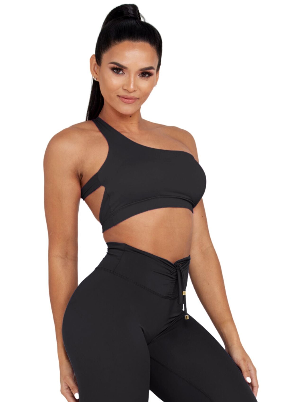 Noir Back Me Sports Bra