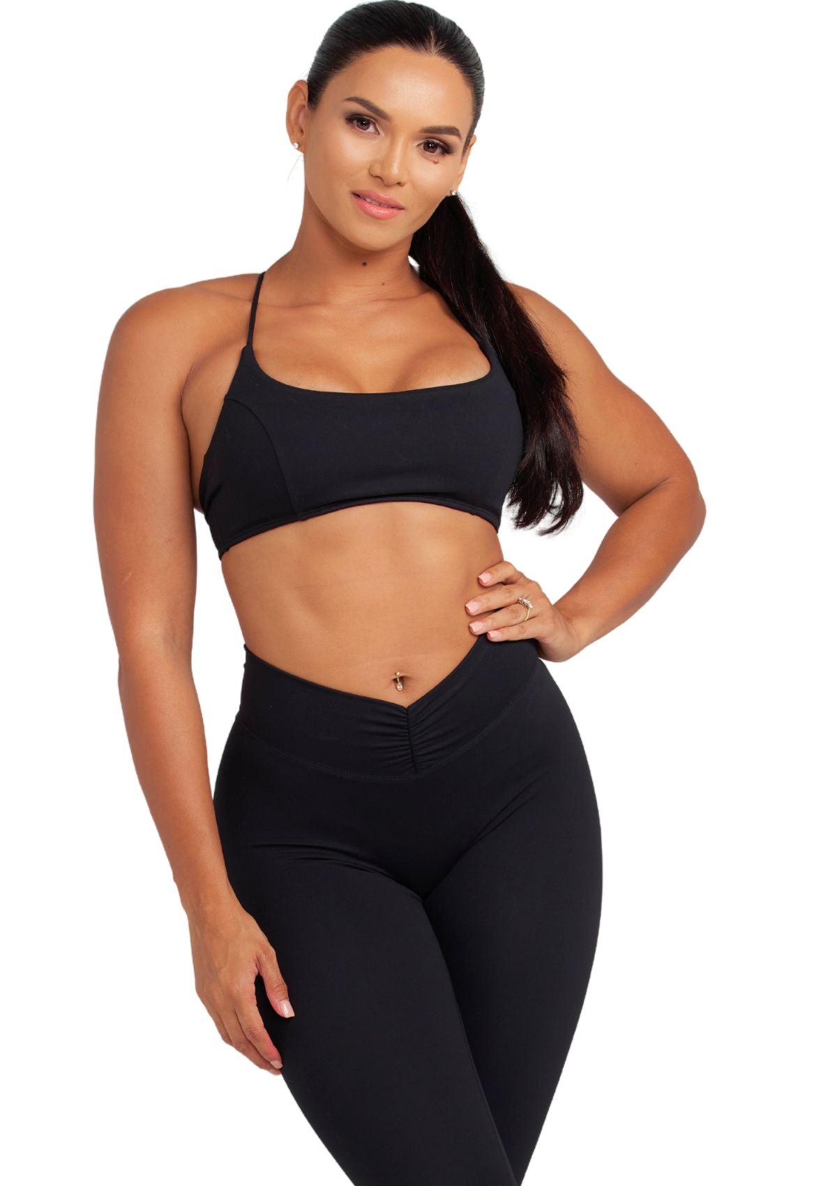 Noir Bougie V Legging