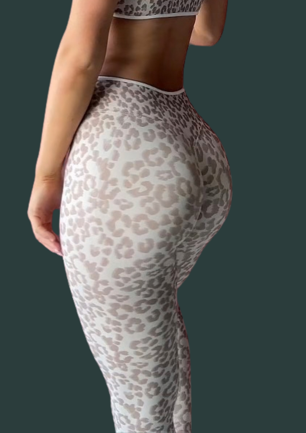 Untamed Seamlesss Leggings Latte Leopard