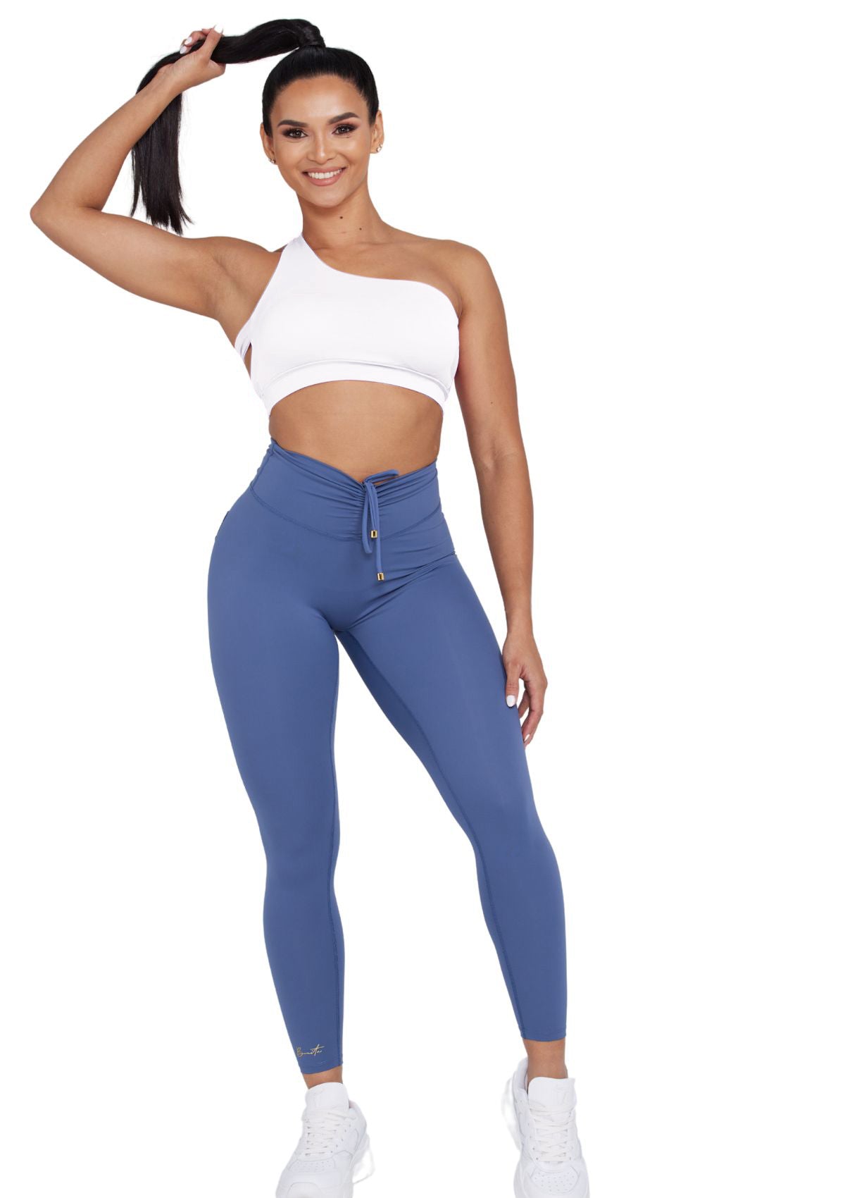 Back Me Sports Bra Snow White - Bonita