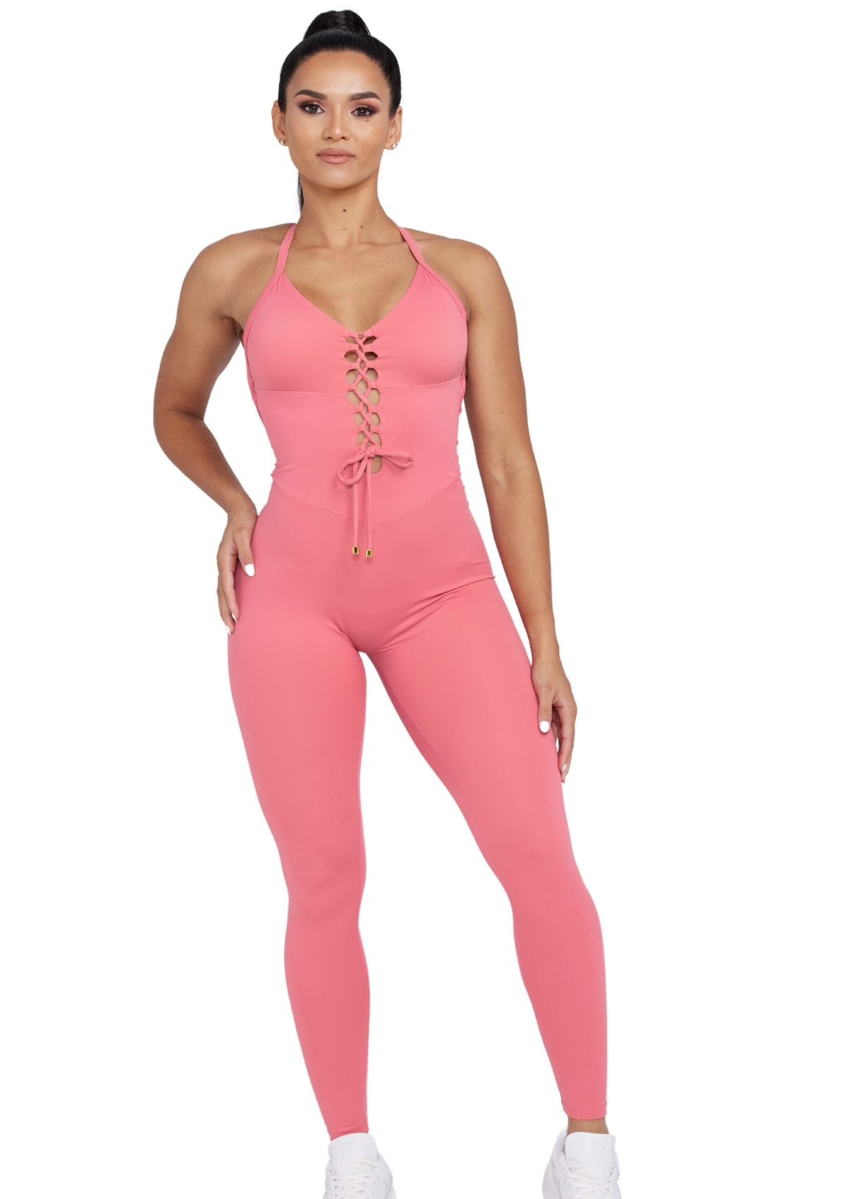Heartbreaker Jumpsuit Long Blush - Bonita