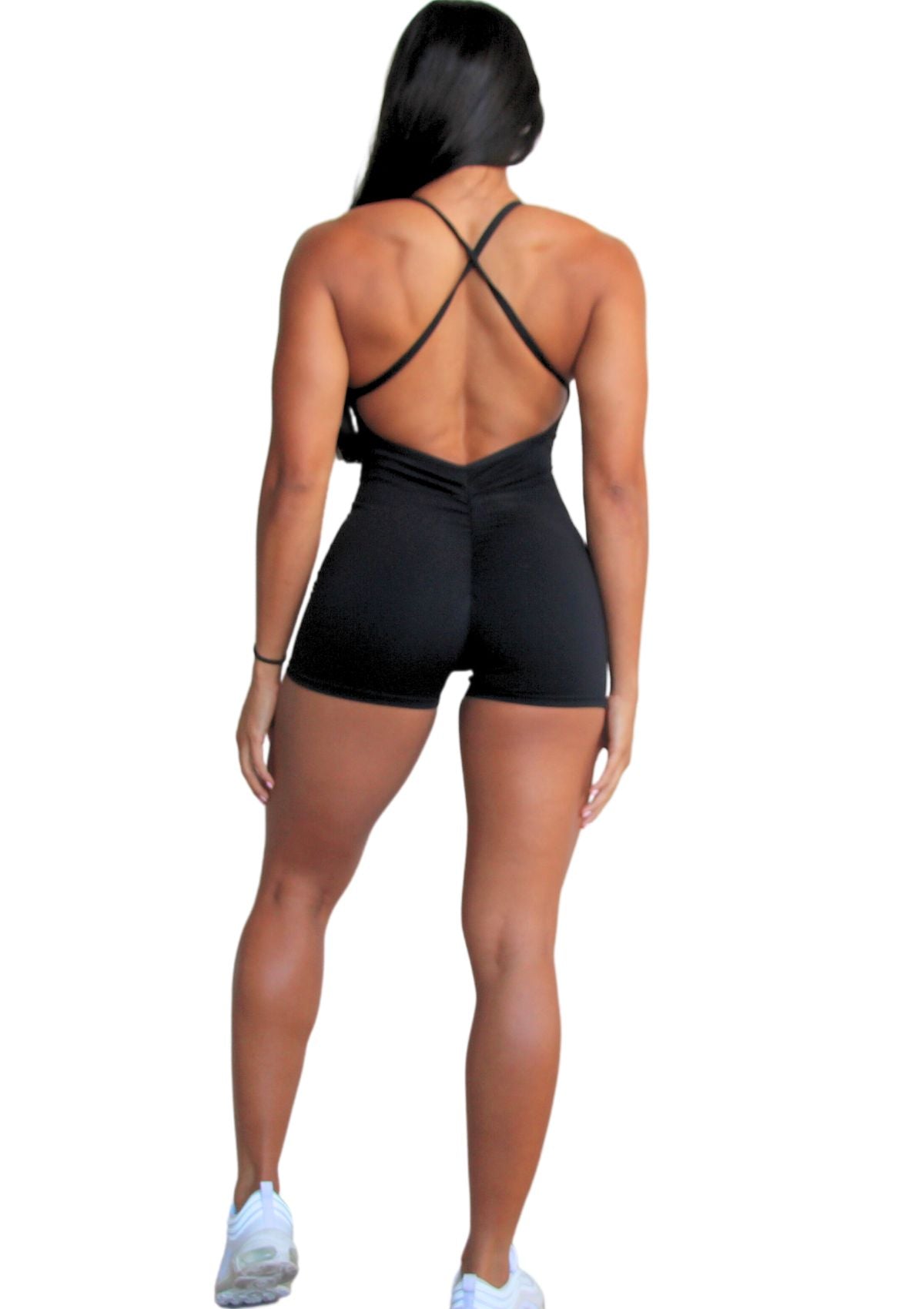 Noir Heartbreaker Jumpsuit Short - Black - Bonita