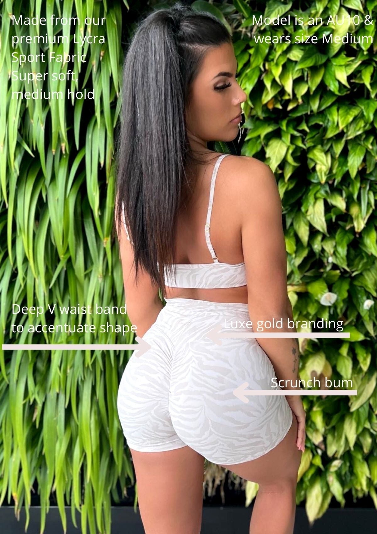 Wild Thing Belt Shorts - Pancake - Bonita