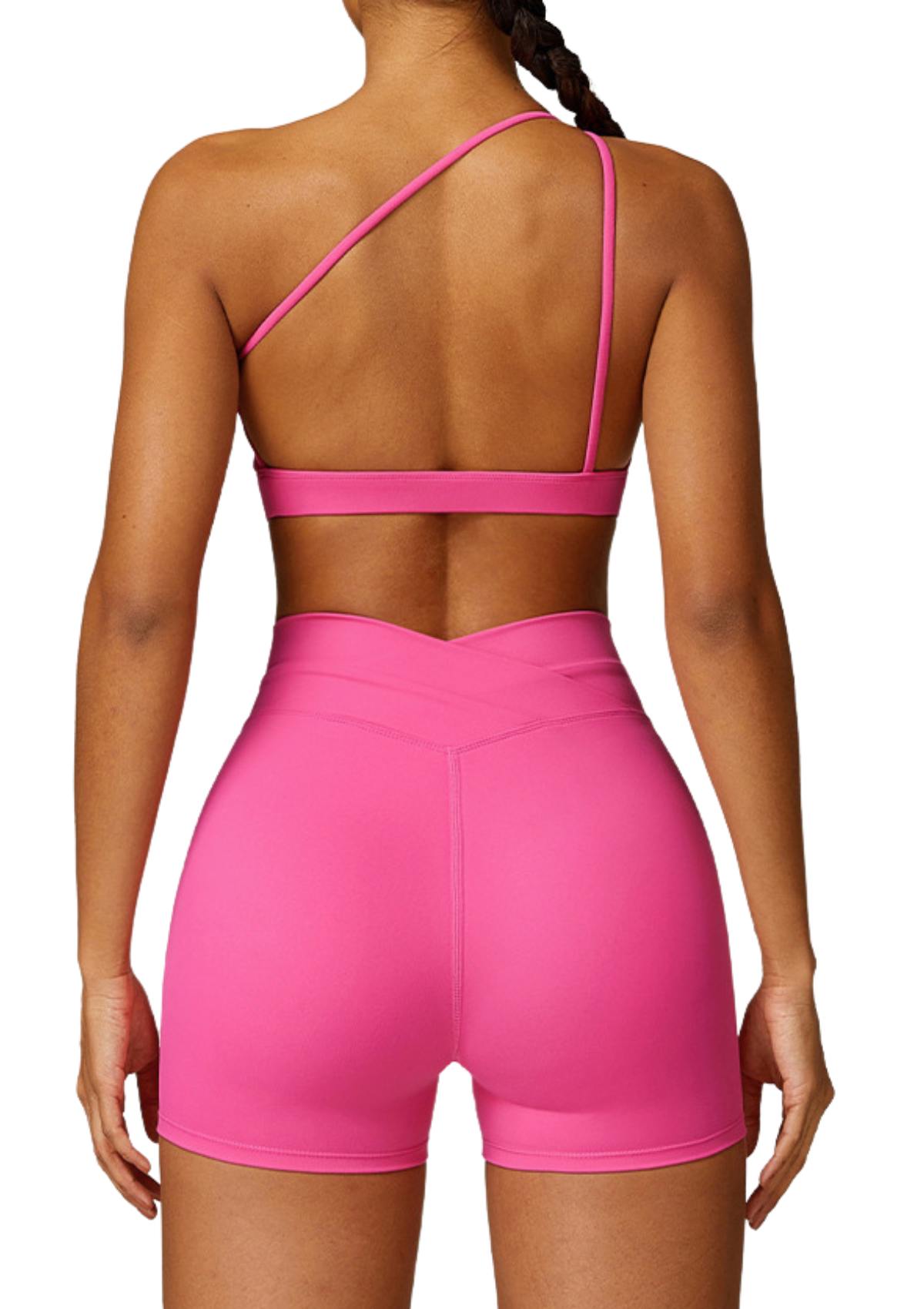 Show Off Sports Bra Hot Pink