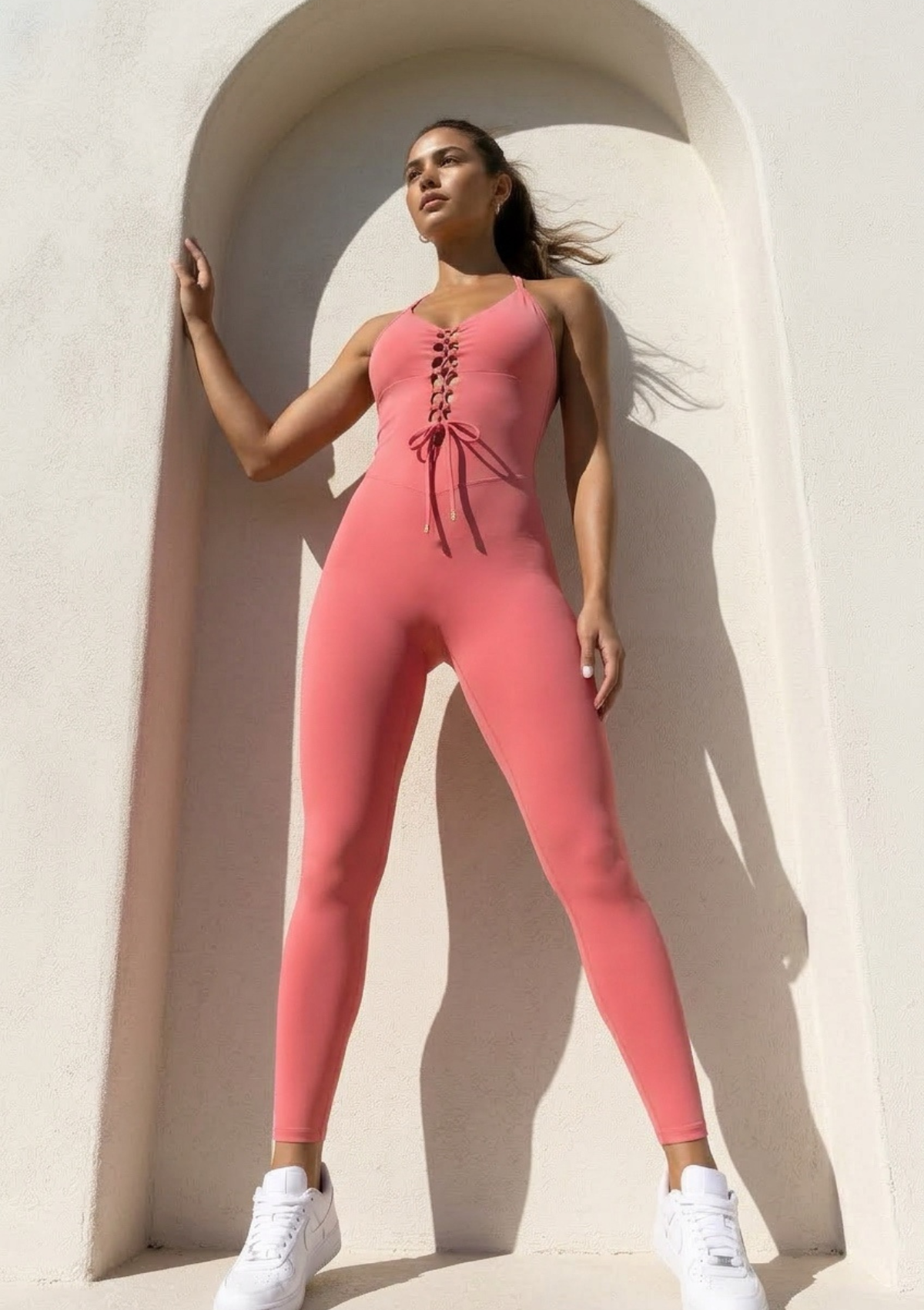 Heartbreaker Jumpsuit Long Blush